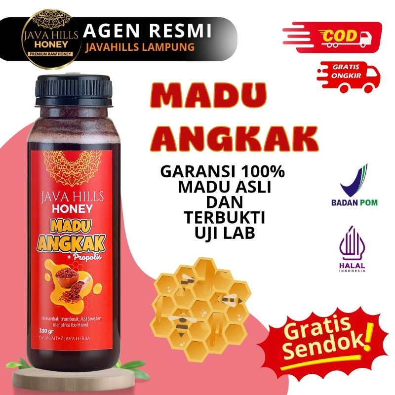 

Madu Angkak Javahills/100% ASLI/tipes/DBD/anemia