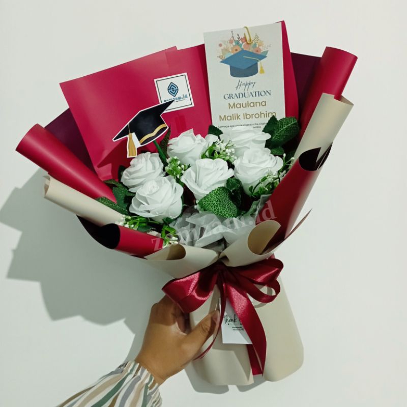 

[BUKET BUNGA MURAH] Buket Bunga/Buket Ultah/Buket Wisuda/Gift Wedding/Engagement