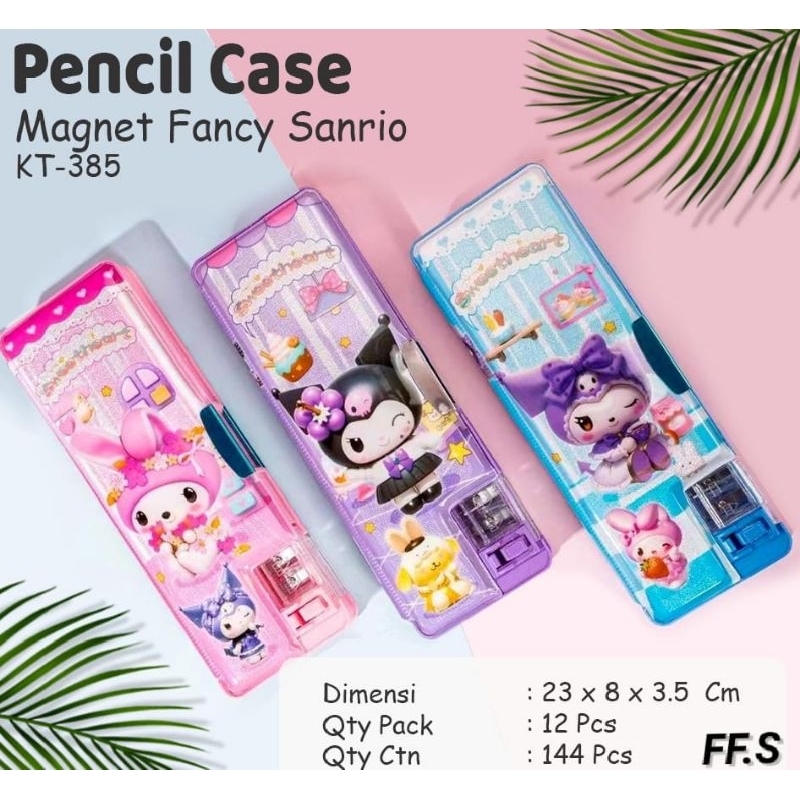 

Kotak Pensil Magnet/Pensil Case Magnet Karakter+RautanHarga per Pcs