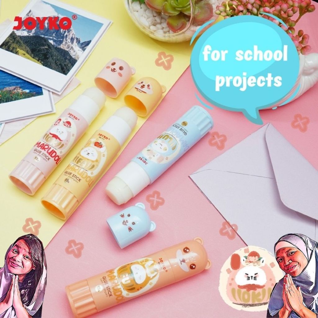 

Lem Stik Joyko GS-117 - Glue Stick Joyko GS-117 Damarudoll 15gr - Lem Kertas Joyko