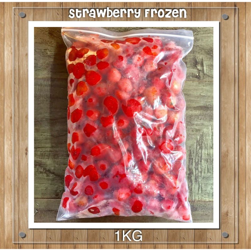 

strawberry frozen