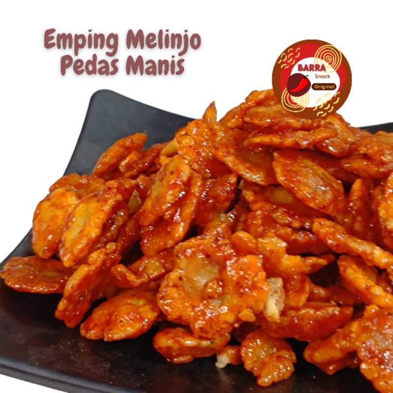 

500 gr Emping melinjo pedas manis renyah
