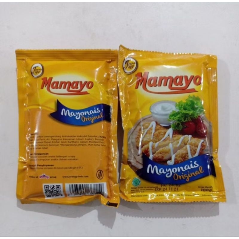 

MAMAYO Mayonais Original 100gr Pouch Mayo Enak Murah Halal