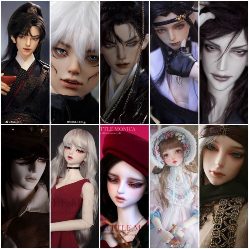 BJD BALL JOINTED DOLL BONEKA READY STOCK