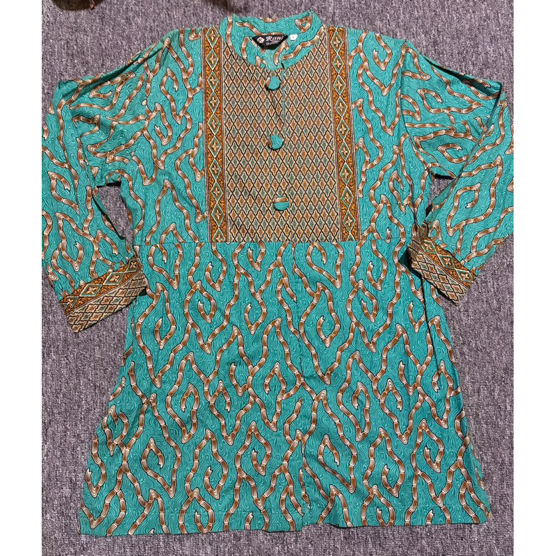 Preloved Batik Hijau tosca