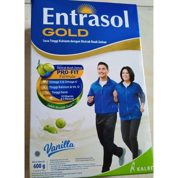 

Entrasol Gold Vanilla 580 gr