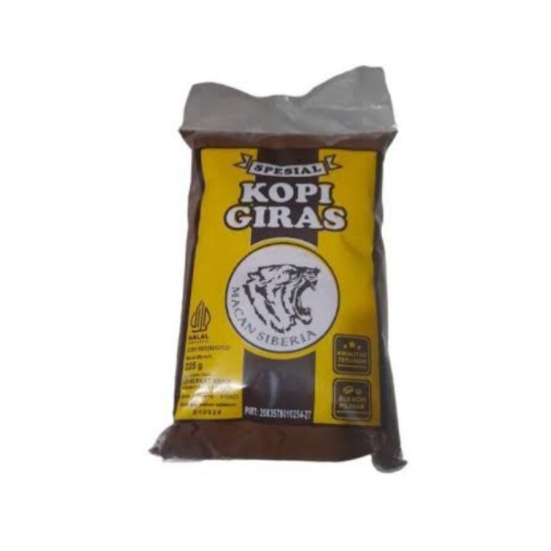 

Kopi Giras Macan Siberia 225 gram