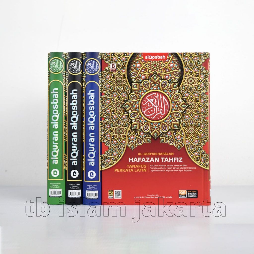 Alquran Terjemah Latin Perkata Hafazan Tahfiz Ukuran A4 Besar Alqosbah