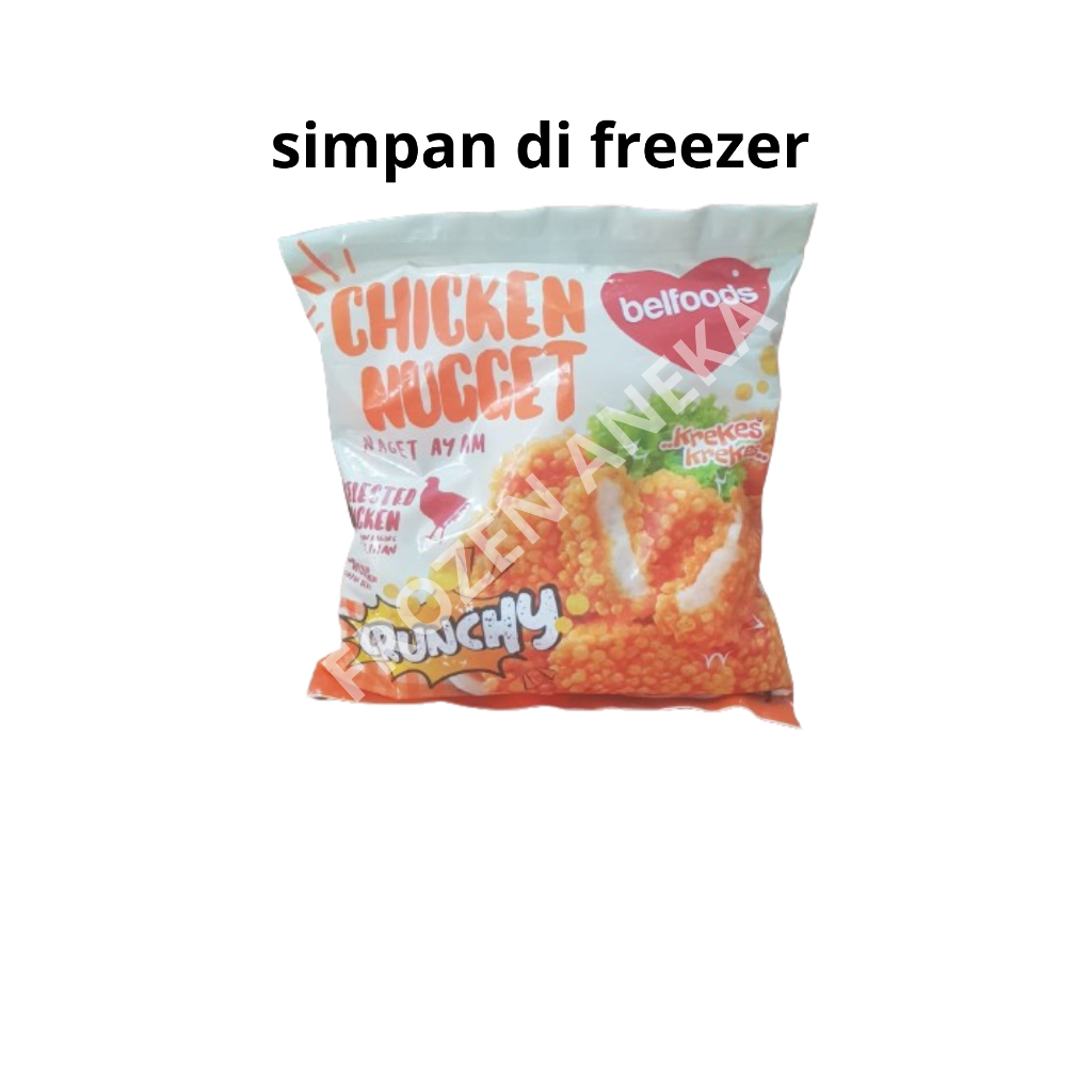 

CRUNCHY NUGGET BELFOODS 140GR SINGLE PACK (KHUSUS PADANG)