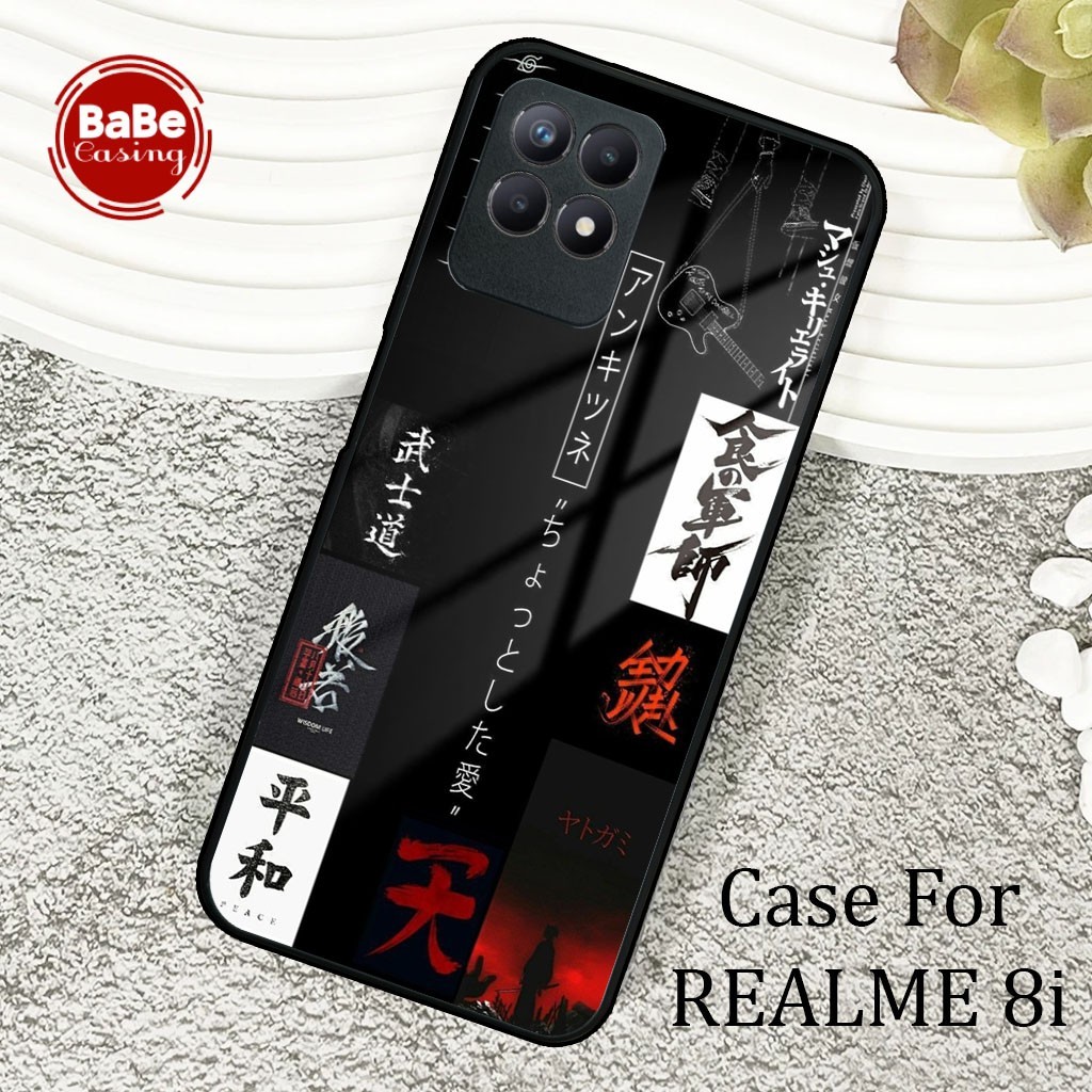 Case Realme 8i Terbaru - Casing Realme 8i - Motif Art 02 Hardcase Premium Glossy - Softcase Hp Realm