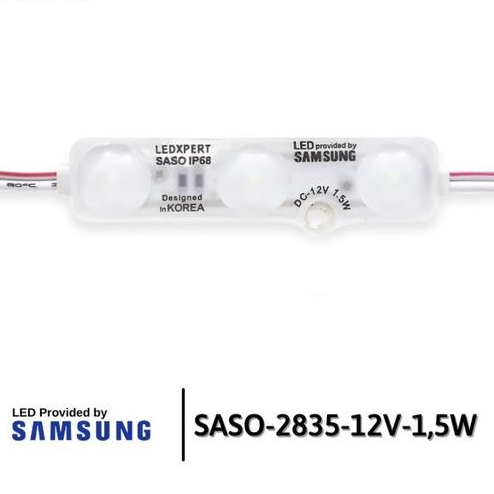 LAMPU LED MODUL 3 MATA SAMSUNG KOREA PUTIH