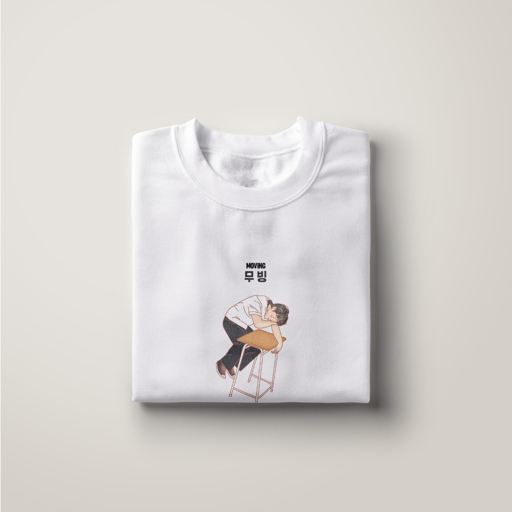 KAOS KDRAMA MOVING KOREAN DRAMA T-SHIRT KOREAN DRAMA KDRAMA MERCHANDISE KAOS DRAMA KOREA