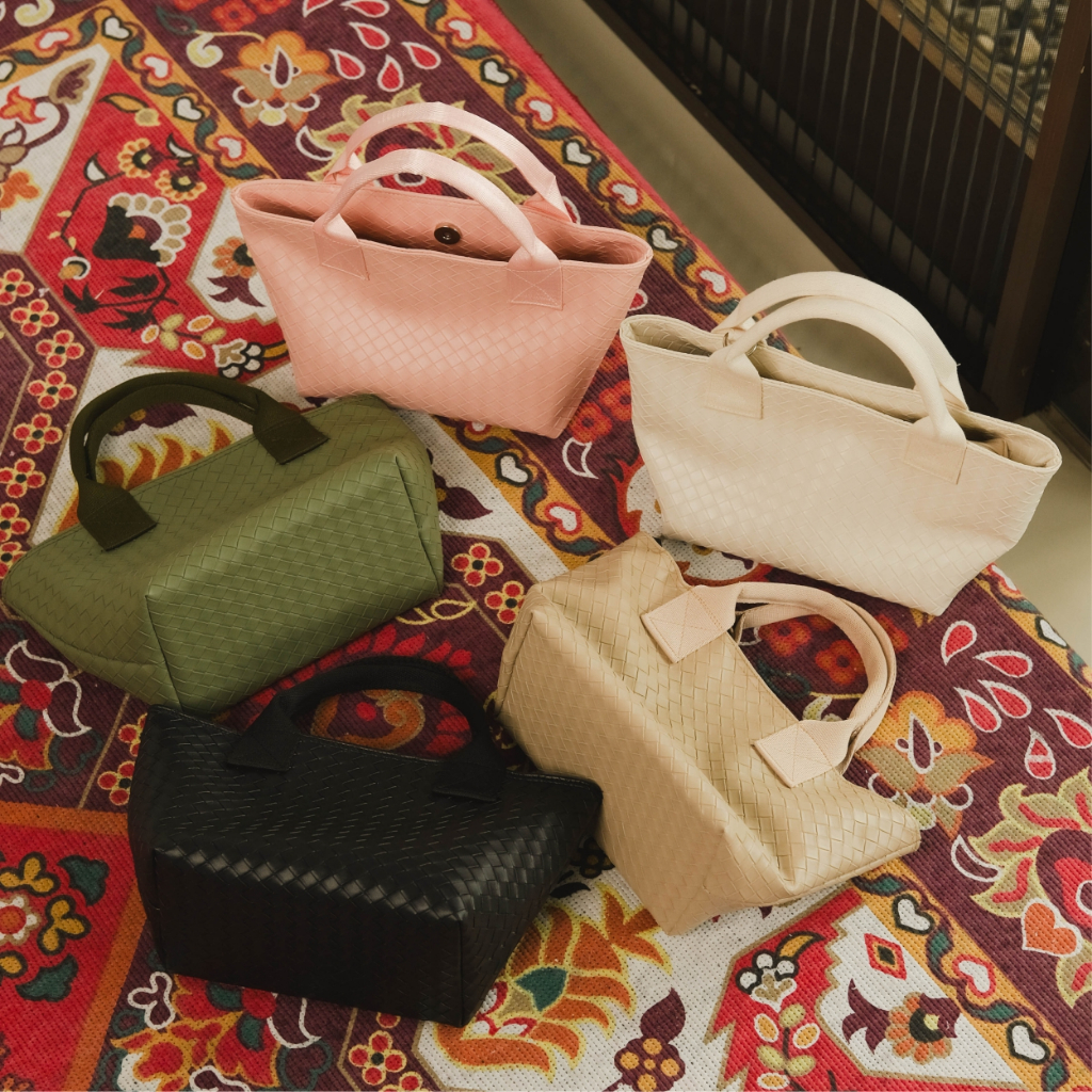 HARMONIA BAG - FREE POUCH & TALI PANJANG / BOTTEGA BAG / TAS WANITA / TAS FASHION WANITA / HAMPERS L