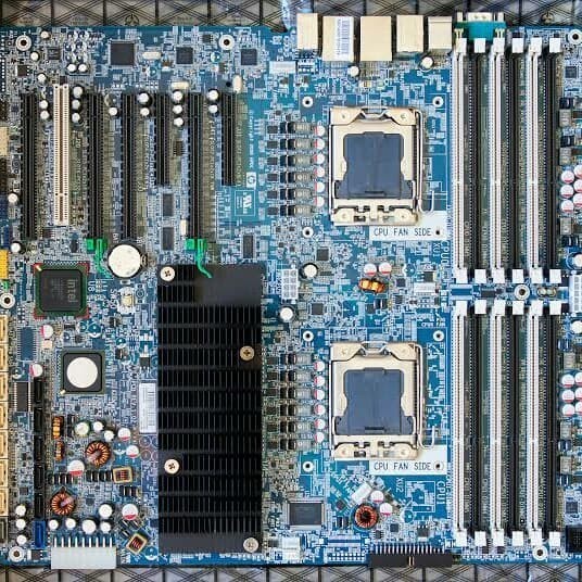Motherboard HP Z800 X58 LGA1366-Workstation Support X56 Series CPU Mainboard 591182-001 460838-003
