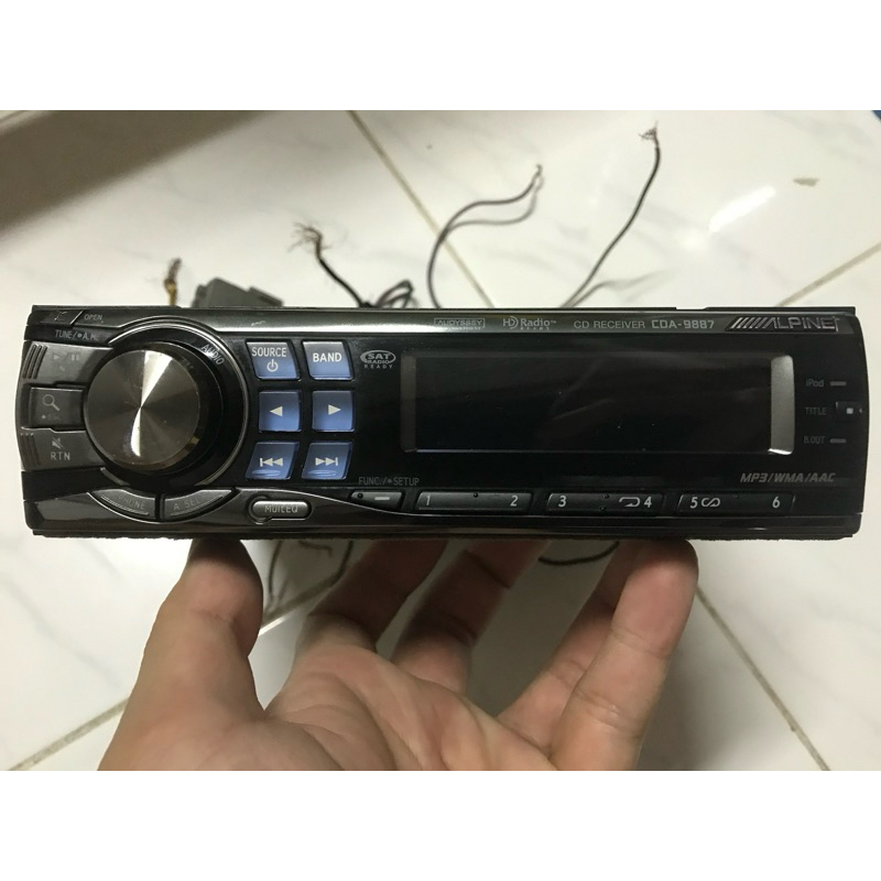 Head Unit Single Din Alpine BMW E46