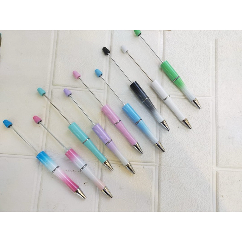 

2pcs pulpen pena diy hias manik manik warna random