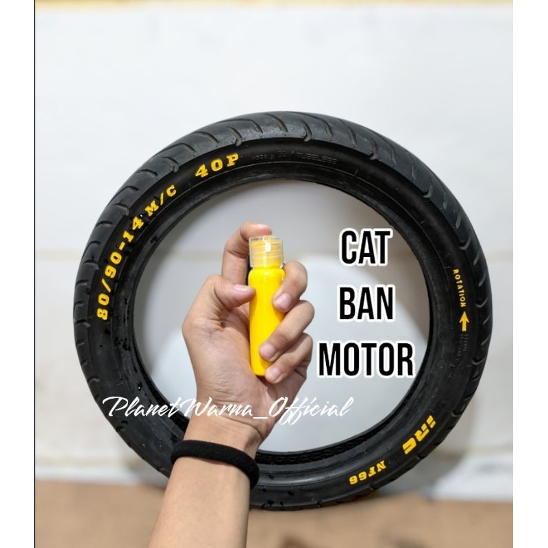 cat pewarna ban permanen-tire paint 30ML