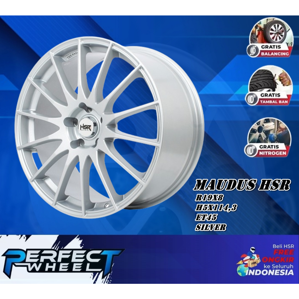 Velg Hsr Maudus Ring 19 Hole 5x114,3 Crv Cx5 Terios