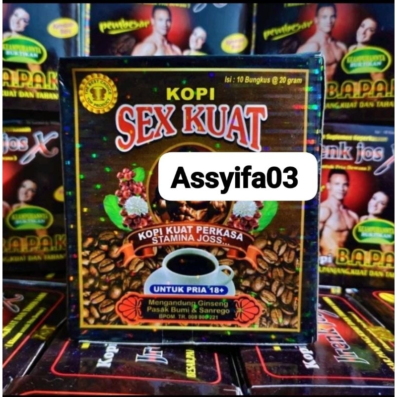 KUAT SEX KOPI ORIGINAL SEKS KUAT INSTAN COFFEE MINUMAN KEBUGARAN PRIA TAHAN LAMA