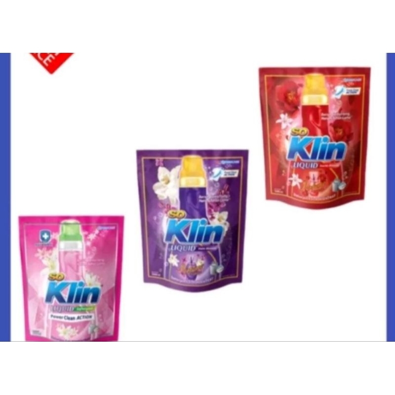 Soklin So Klin Liquid Detergent Cair 720 ml / So Klin Deterjen Cair
