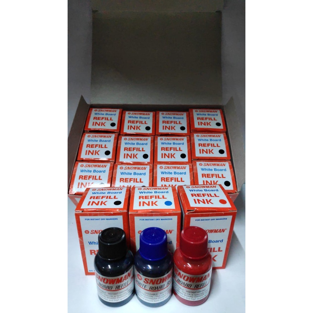 

KODE M6E4 12 pcs REFILL ISI ULANG TINTA WHITEBOARD SNOWMAN