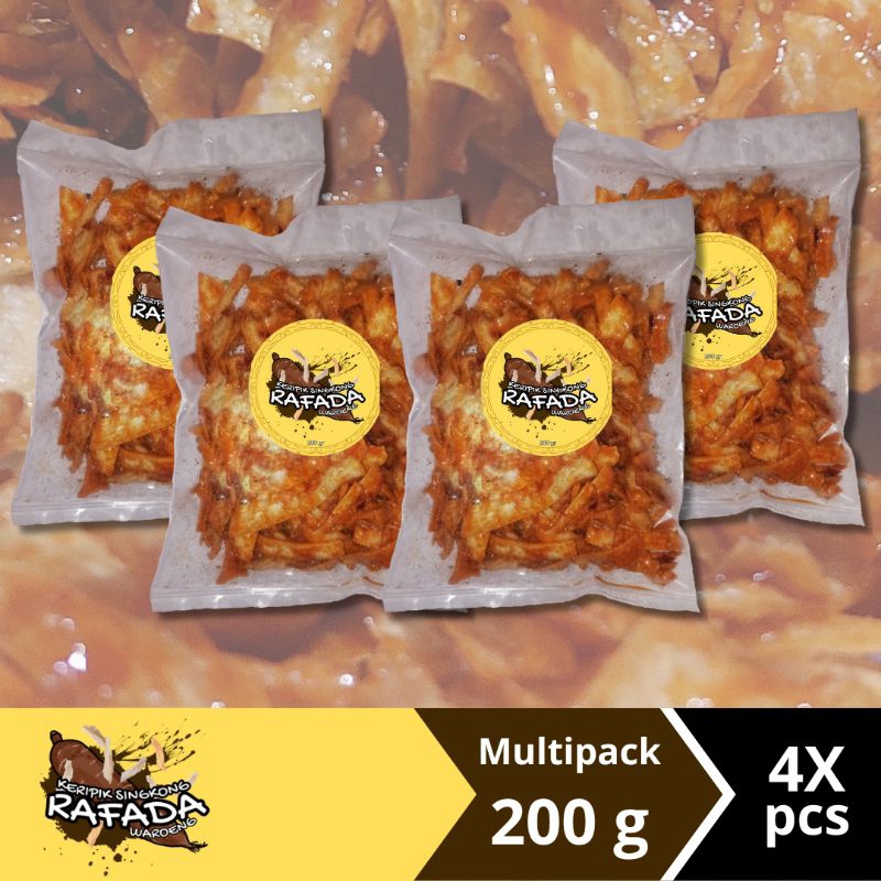 

Keripik Singkong Balado Multipack isi 4 pcs // mangleng singkong // balung khetek