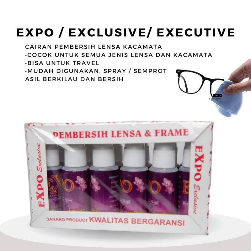 COD Cairan pembersih kacamata cleanser spray eyewear air semprot lensa harga grosir min 1lsn min 12p