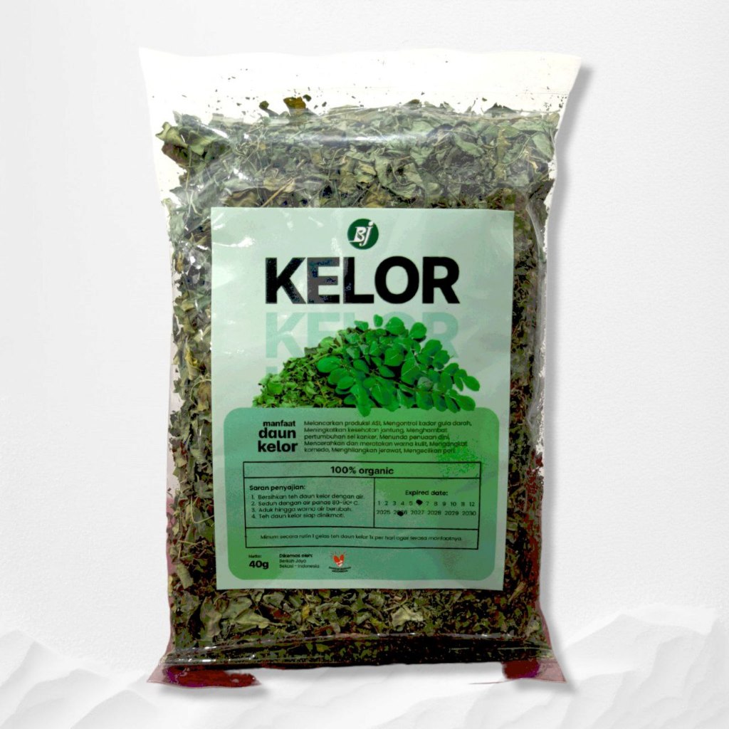 

Teh Seduh Daun Kelor Organik 100% Asli & Alami 40gr | Moringa Tea