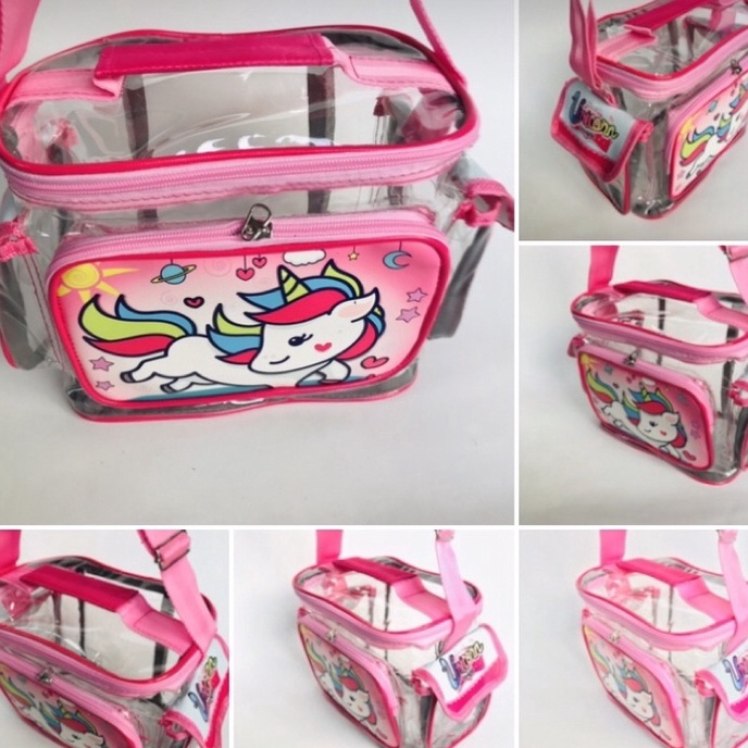 PROMO Showme Tas Anak Sekolah Tempat Makan Mika  Sport Premium Karakter UNICORN MAGIC  PRINCESSCUTE 