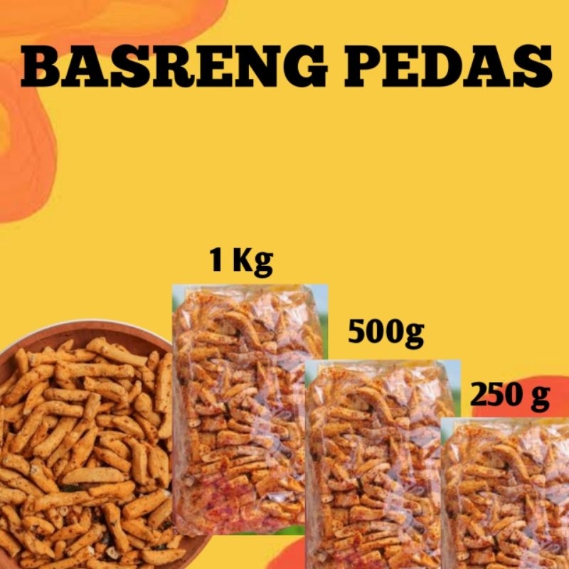

Basreng pedas 500gram