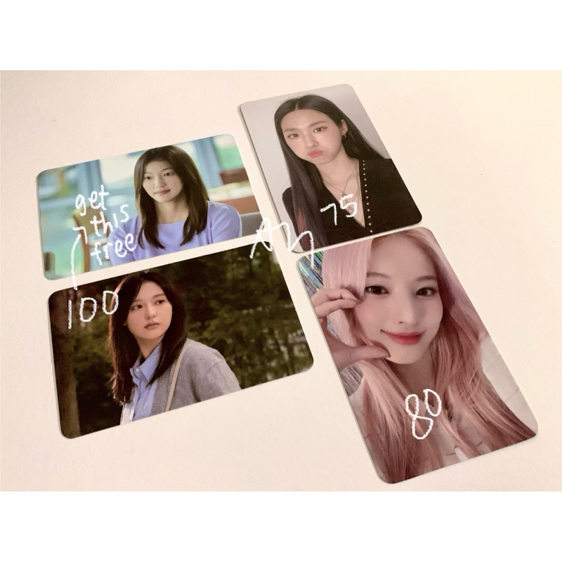 clearance sale random photocard aoa seolhyun jini jinni ex nmixx my liberation notes kim jiwon