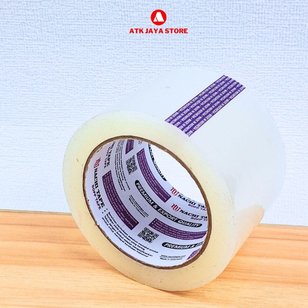 

Lakban Bening ukuran 3 inchi