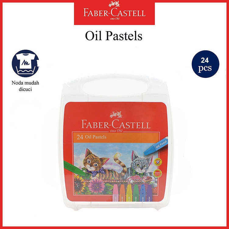 

KODE D2R7 Crayon Oil Pastel Faber Castell 24 Warna Krayon Hexagonal Kemasan Ekonomis
