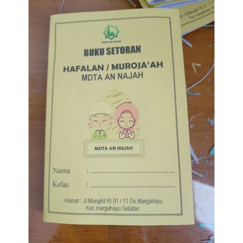 

KODE E5O7 Buku Hapalan setoran Juz Amma Al Quran isi 2