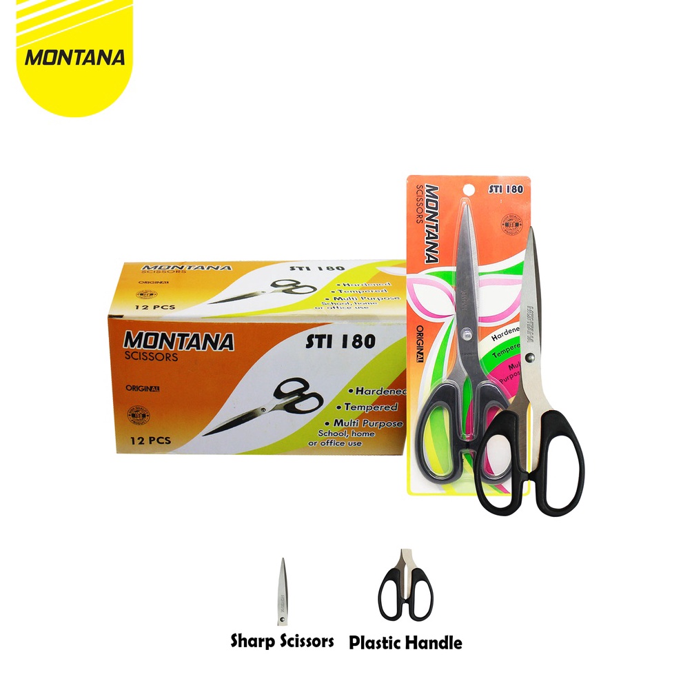 

KODE W2H7 MurahMurahATK Scissors Gunting Montana STI18