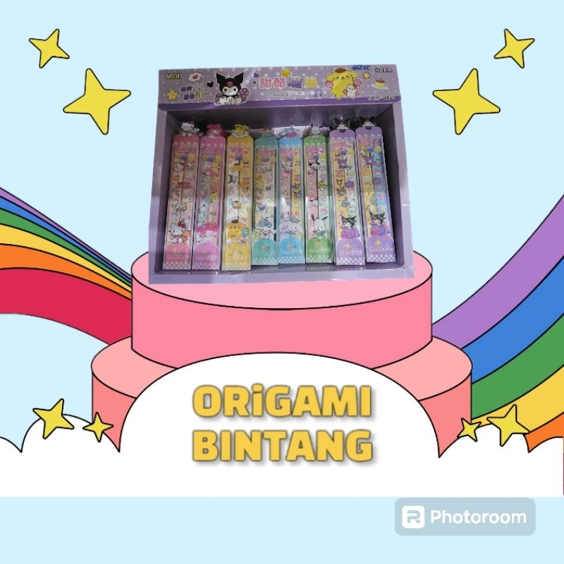 

ORIGAMI BINTANG Viral SANRIO