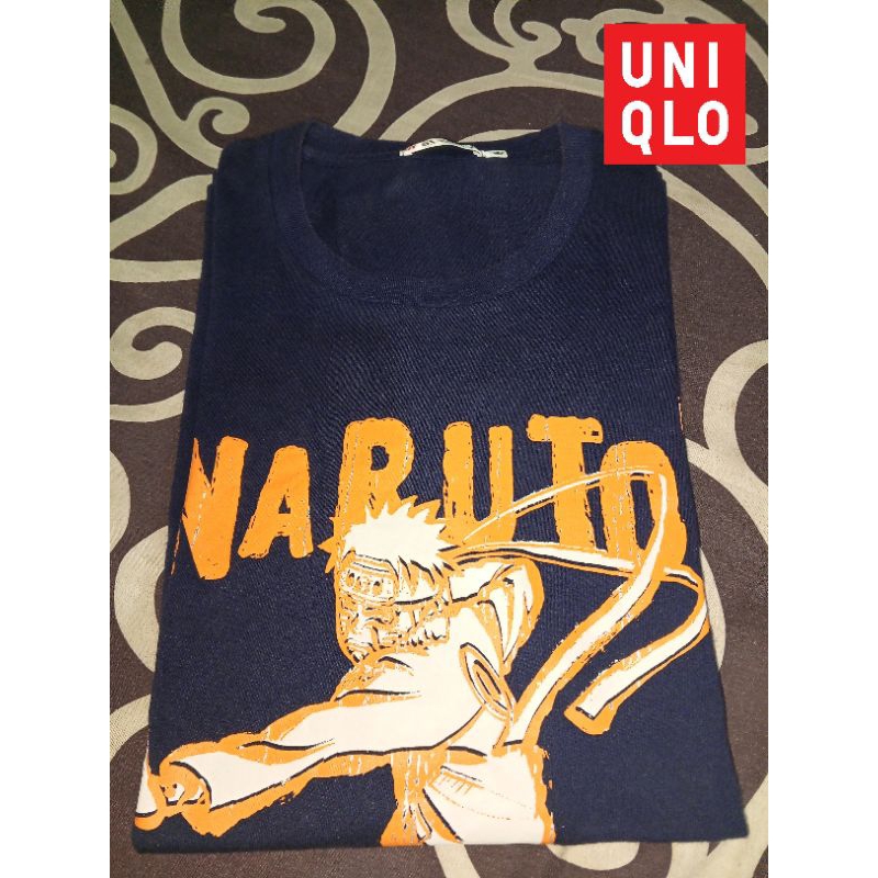 KAOS UNIQLO X NARUTO ORIGINAL Second