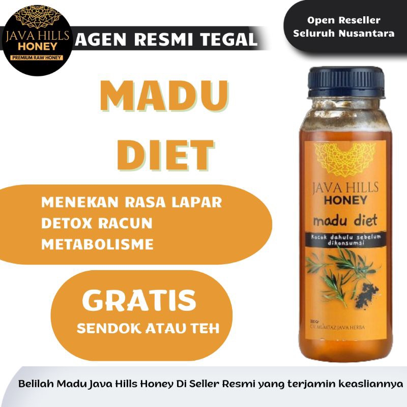 

Java hills honey madu diet herbal 320gr javahills premium asli murni original membersihkan toxin menurunkan berat badan melancarkan proses metabolisme premium