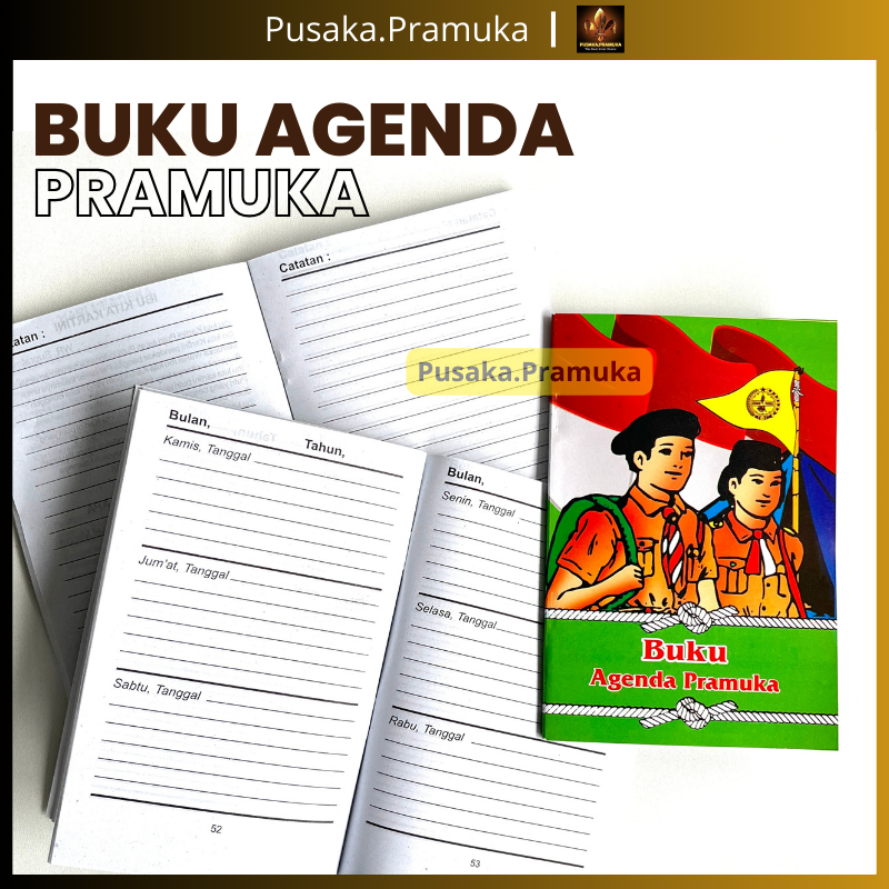

Buku Agenda Pramuka 64 Halaman Bahan Kertas HVS