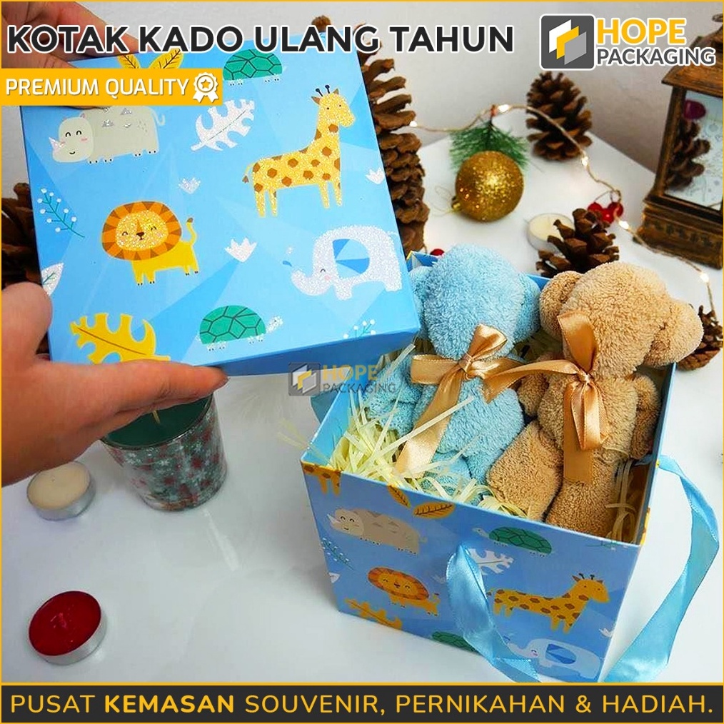 

CEPAT Kotak Kado Ulang Tahun Kotak Hampers Gift Box Souvenir Ultah Paper Box Hampers Baby New Born Tas Kado Paper Gift
