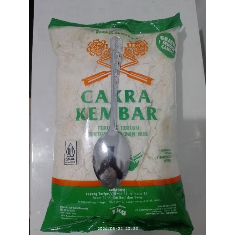 

Tepung Cakra Kembar Economi ( tidak gratis sendok stok baru expired 2026)