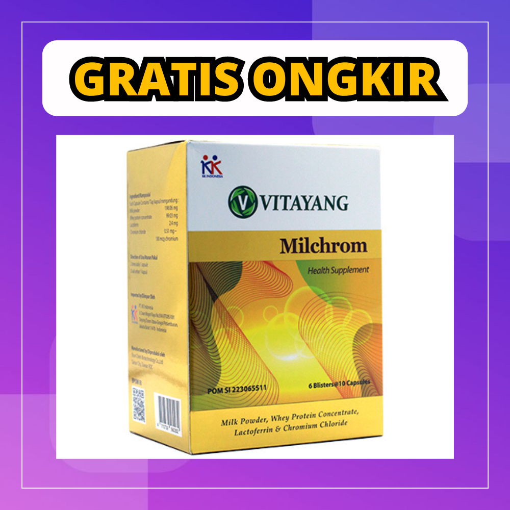 Vitayang milchrom Suplemen diabetes isi 60 kapsul