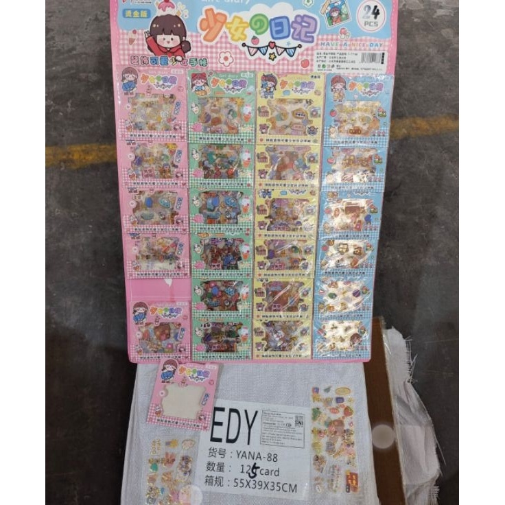 

Kilat Sticker 2d Karakter Per Lembar