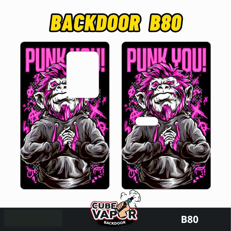 BACKDOOR ACRYLIC B 80 COSTUM DESAIN MEWAH punkyou