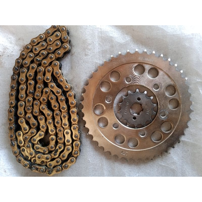 Gear rantai ninja rr fullset original