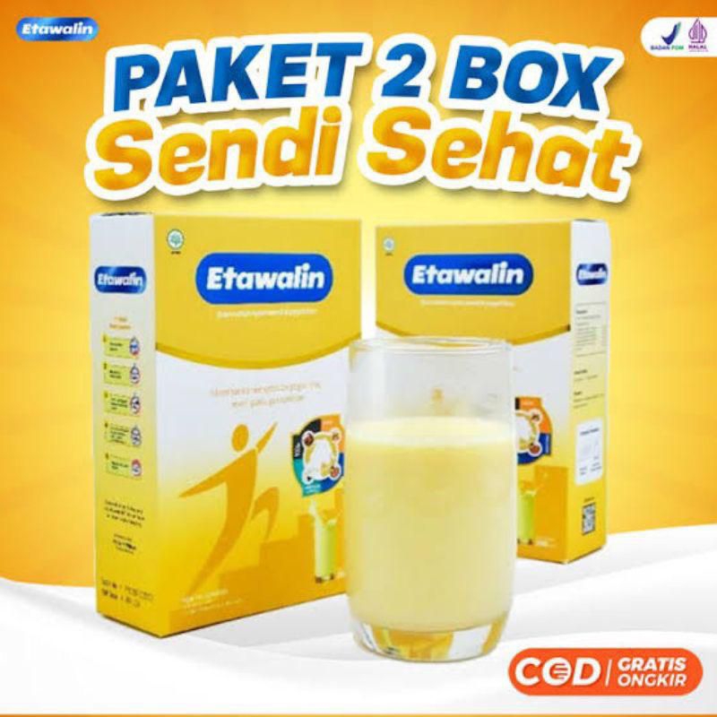 

Paket Hemat 2 Box Susu Etawalin Original - Atasi Asam Urat dan Nyeri Sendi Secara Alami Tanpa Efek Samping