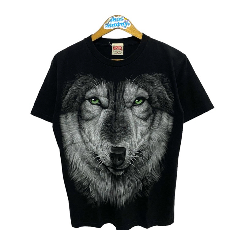 Kaos Michael Tag Wolf Full Print Original