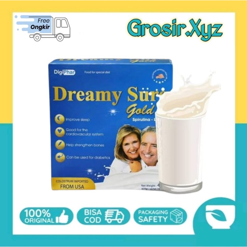 

[Grosir Xyz] DREAMY SURE GOLD IMPORT USA SUSU UNTUK INSOMNIA DAN GANGGUAN SUSUAH TIDUR