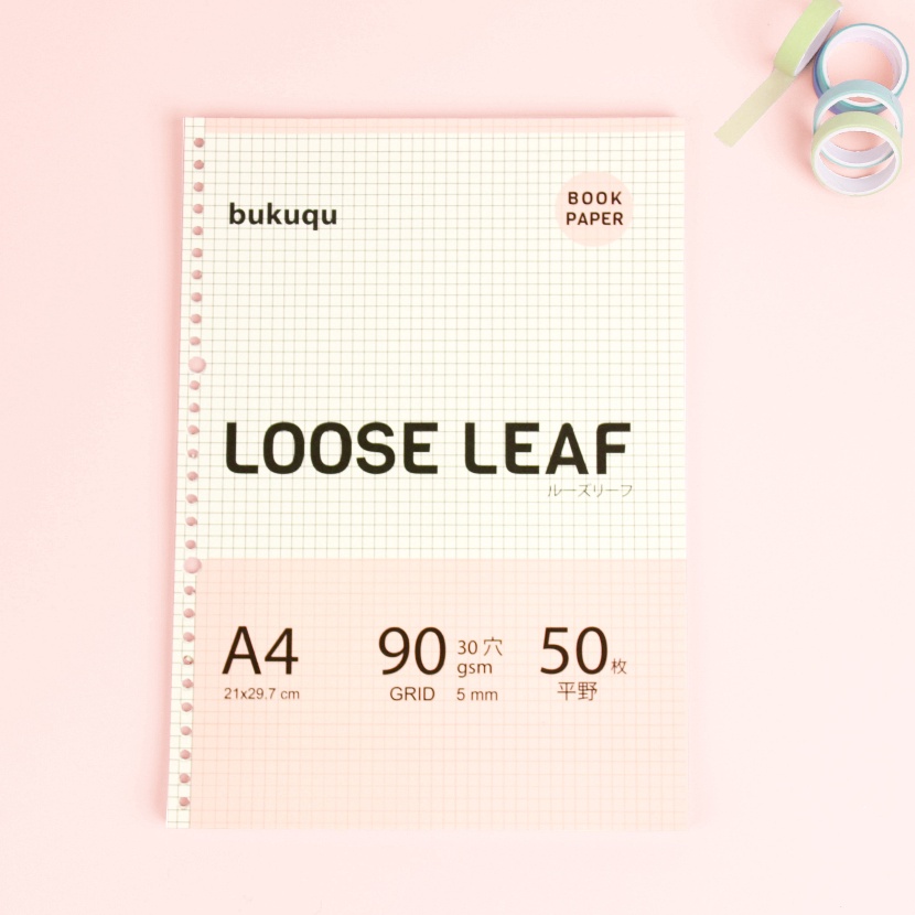 

FG2 A4 Bookpaper Loose leaf GRID by Bukuqu