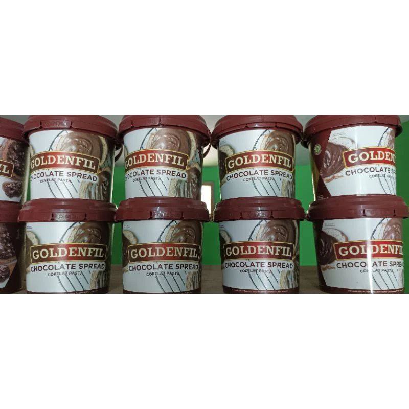 

Glaze Goldenfill Glaze Rasa Coklat Pasta Dan Choco Cruncy 1 kg